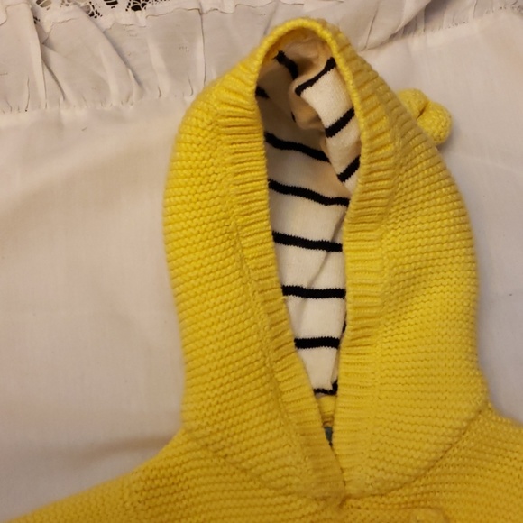 Baby Gap Knitted 3-6 Mths Old Hoodie Sweater - Picture 3 of 8